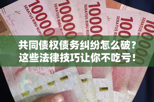 北京共同债权债务纠纷怎么破？这些法律技巧让你不吃亏！