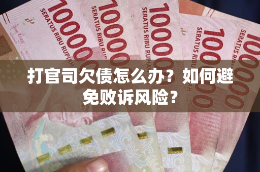 北京打官司欠债怎么办？如何避免败诉风险？