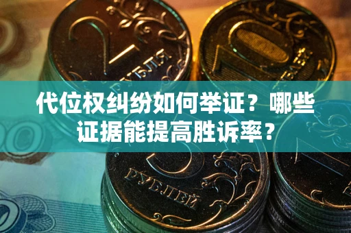 北京代位权纠纷如何举证？哪些证据能提高胜诉率？