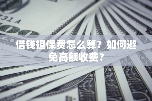 北京借钱担保费怎么算？如何避免高额收费？